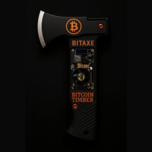 Bitcoin Timber Custom BitAxe Enclosure – Timber Axe Edition