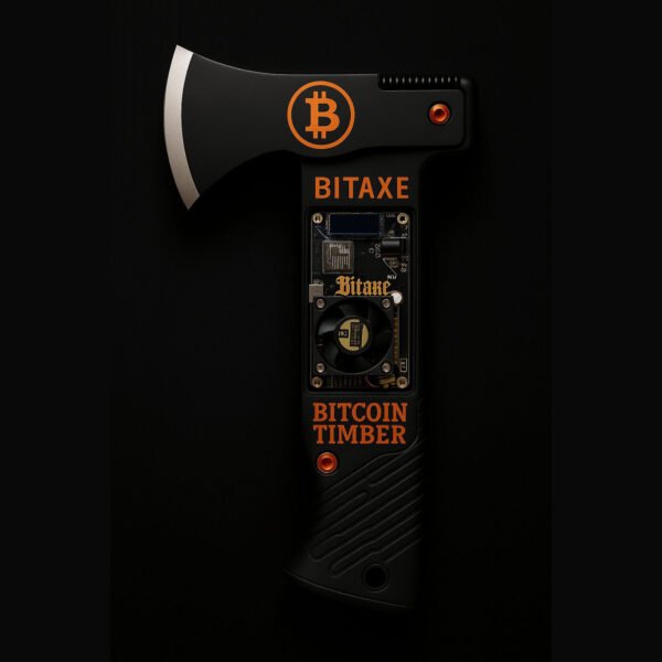 Bitcoin Timber Custom BitAxe Enclosure – Timber Axe Edition