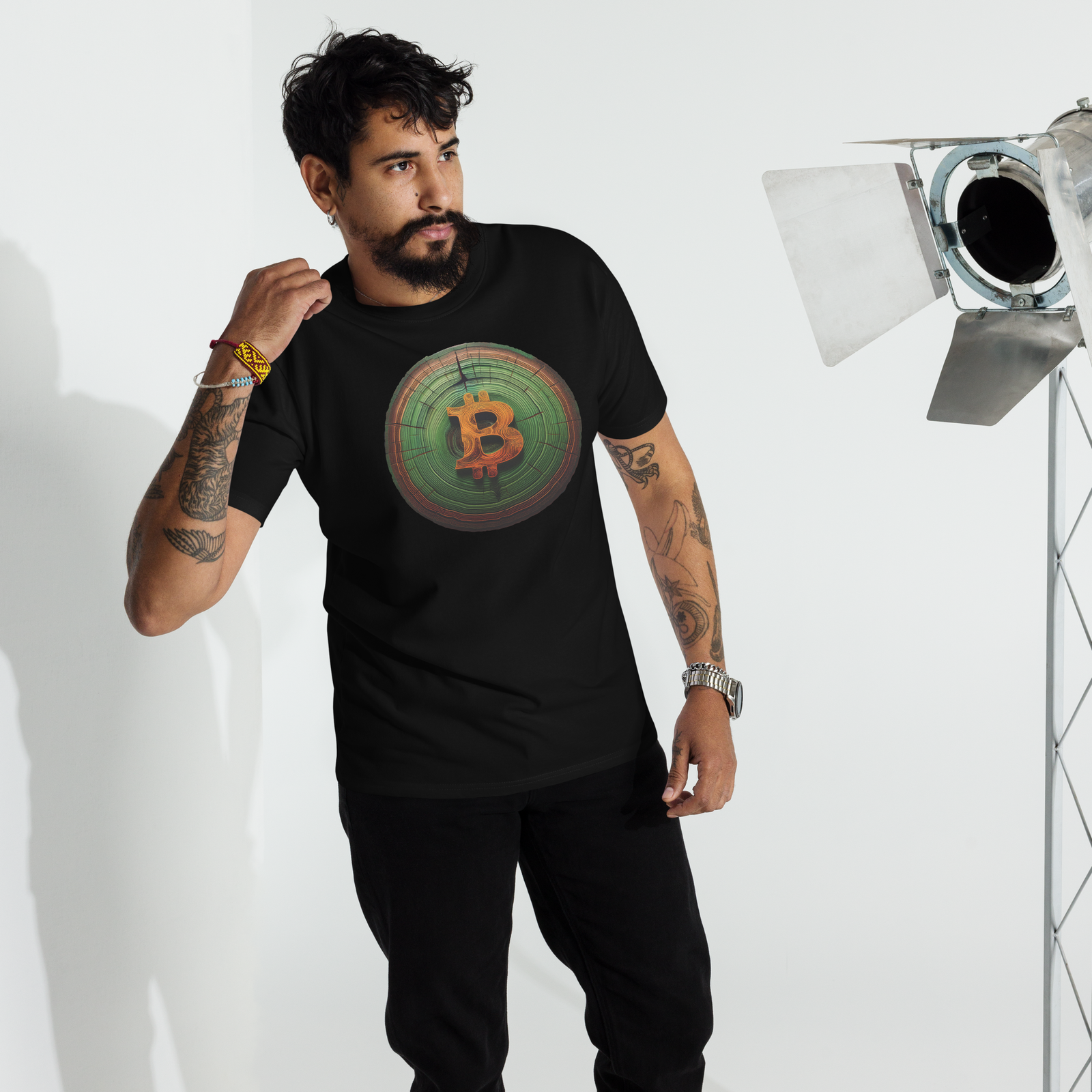 Bitcoin Timber Co. — Growth Ring Tee - Image 3